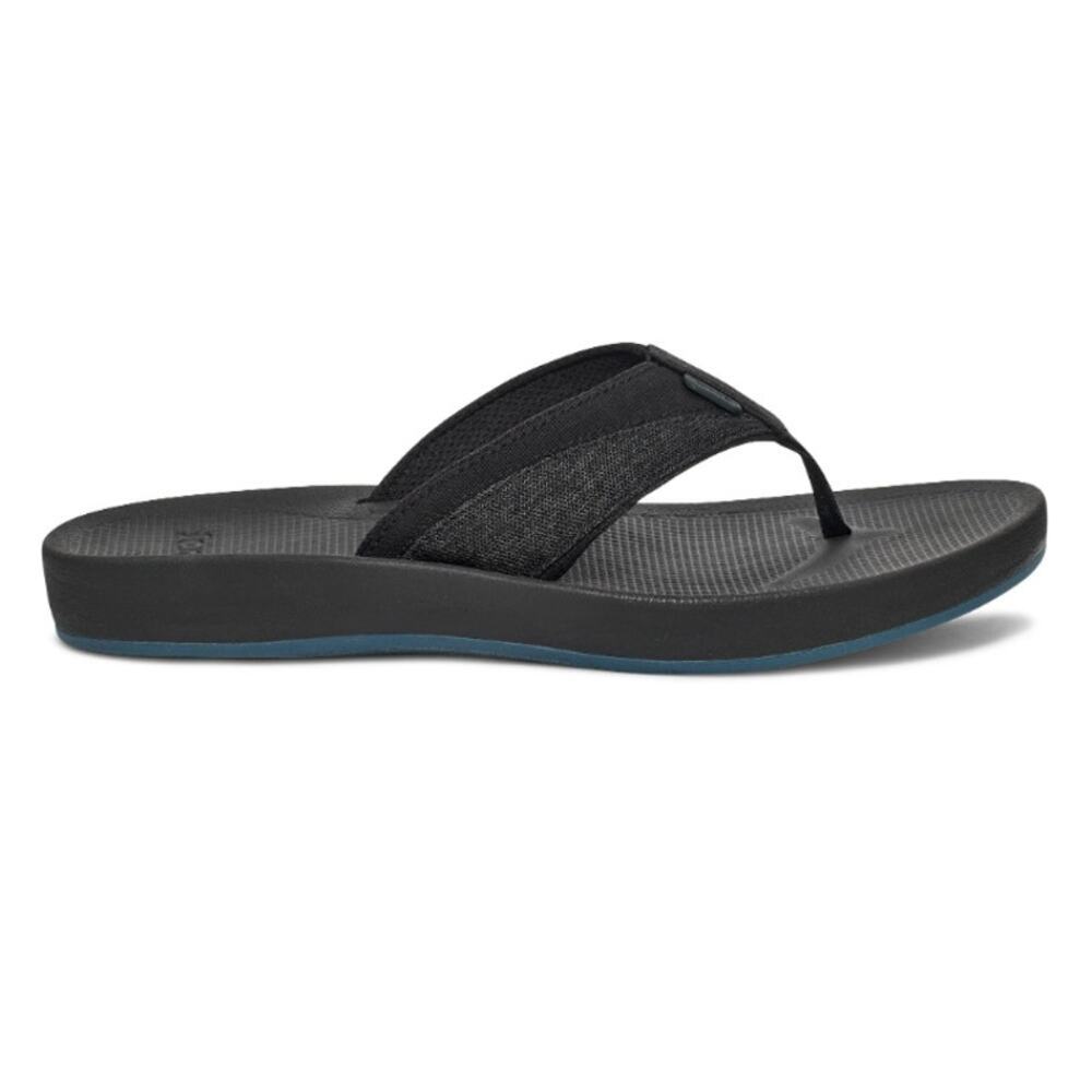 Sanuk Men's Shadow Cosmic Seas Mesh Water Friendly Flip Flops Sandals Size 10